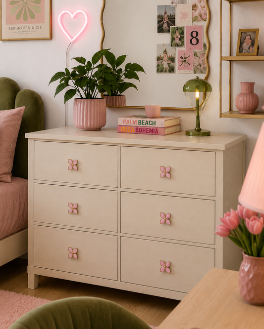 Pink Petal Knob