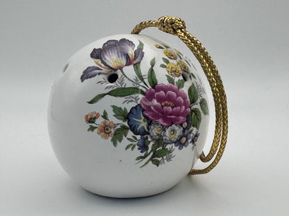 Vintage Bone China Pomander Ball by Sallie Robinson