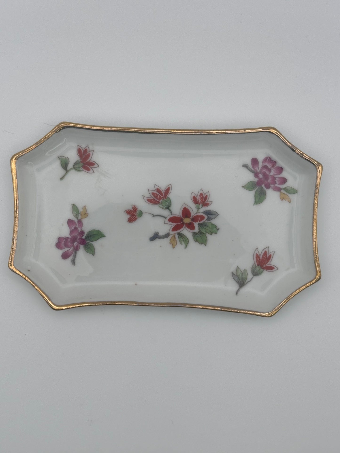 Vintage Limoges Trinket Trays, Set of 3