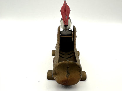 Vintage Cast Iron Woodpecker Toothpick Holder/Dispenser