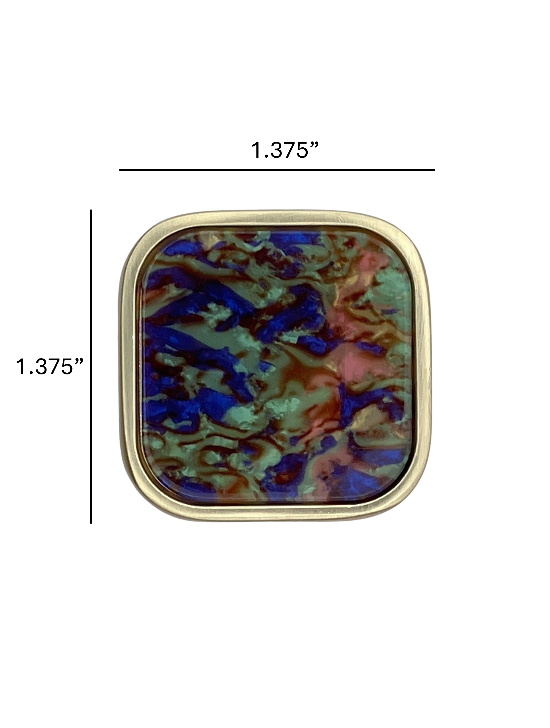 With dimensions