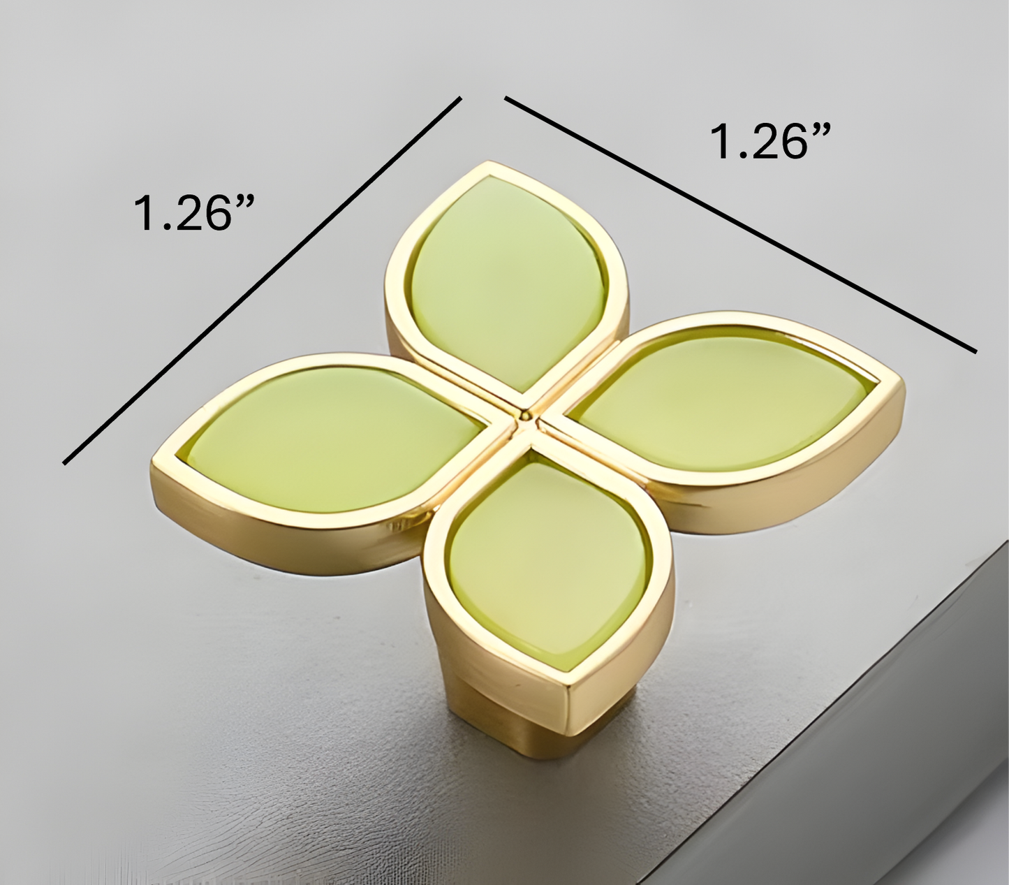 With dimensions