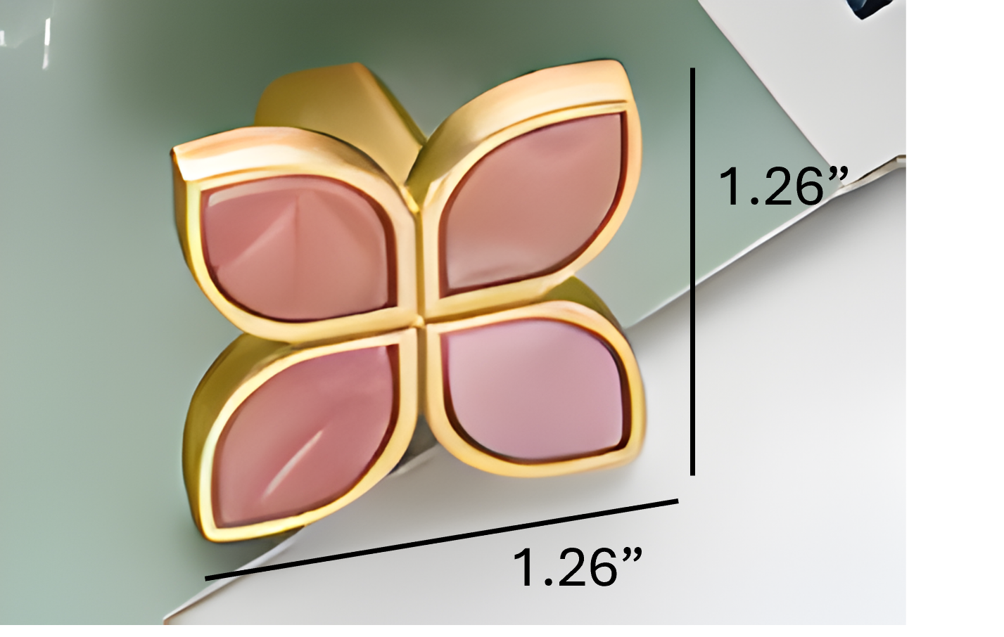 With dimensions
